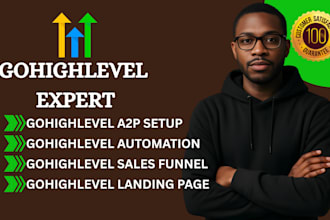 go highlevel expert ghl workflow automation gohighlevel setup email a2p 10dlc