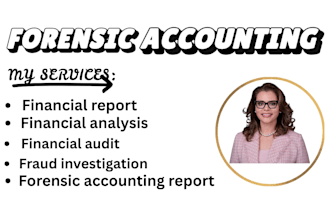 do forensic accounting,asset tracing for divorce, litigation and fraud detection