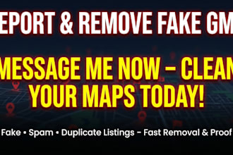 report gmb remove fake spam duplicate google my business listings