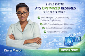 create job winning data analyst IT cybersecurity and engineering resume