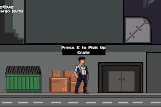make a 2d style game