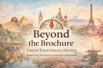 create a custom travel itinerary with authentic experiences