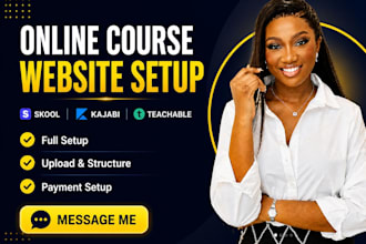 setup skool community, kajabi, learnworlds podia lms website