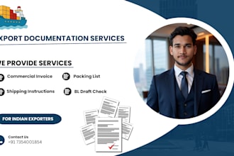prepare export documentation for indian exporters