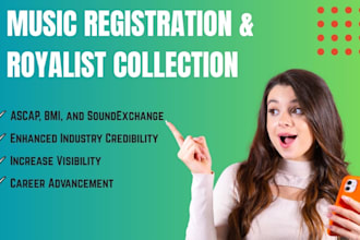 do music registration on ascap bmi sesac  billboard mediabase