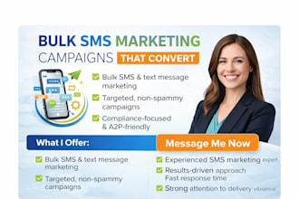 send bulk SMS marketing text message marketing sms campaign and SMS blast