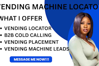 find high traffic vending machine locations and placement leads