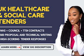 write winning nhs tenders, UK healthcare bids, social care and cqc proposals