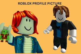 draw your roblox avatar furry reference sheet  as a profile picture pfp art