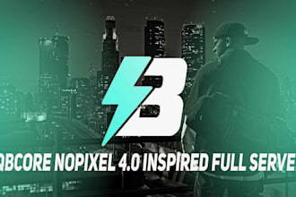 develope your fivem server with qbcore, vmenu based, qb nopixel