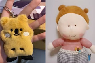 craft soft custom anime plush kawaii plush toy stuffed animal amigurumi plushie