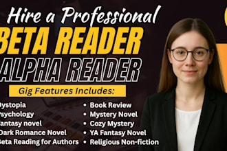 beta read paranormal romance, fantasy, roman tansy, thriller