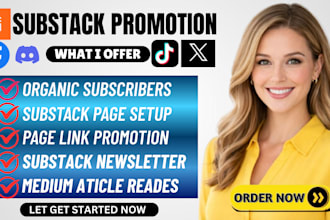 fully setup substack account newsleetter design, substack article substack coach