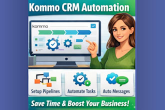 set up kommo CRM to automate leads and sales fast