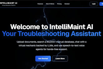 build a modern next js website with animations and responsive UI