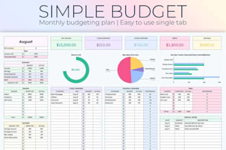 automate google excel net worth finance tracker budget spreadsheet