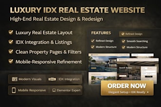 build luxury idx website redesign luxury website idx real estate website design