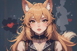 draw furry art, furry oc, fursona, anthro, avatar