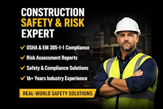create site specific construction safety plans, aha, and risk reports