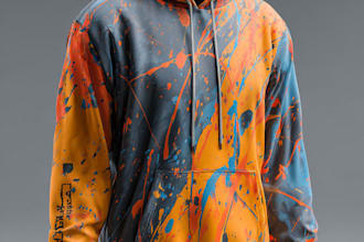 make trendy streetwear hoodie design