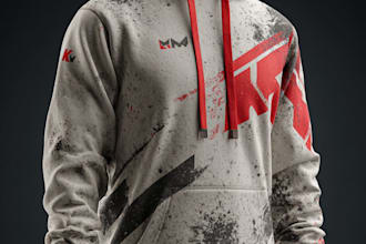 make trendy streetwear hoodie design