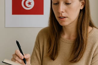 teach you tunisian arabic for daily conversation