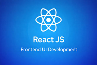 build responsive react frontend UI