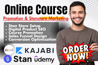 be your stanstore SEO and online course promotion expert