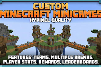 create custom minecraft minigame plugin