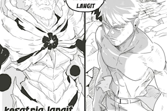 create custom manga and comic illustrations