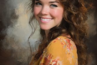 renaissance art oil painting portrait