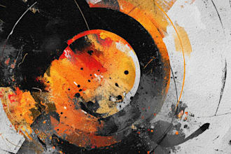 make creative abstract art for you