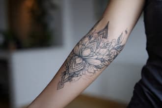 make custom tattoo geometric and nminimalist desig for you