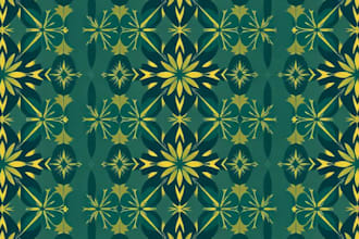 design or recreate seamless vector pattern