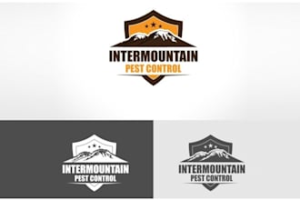 design beautiful pest control business logo
