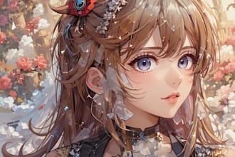 make anime style portraits