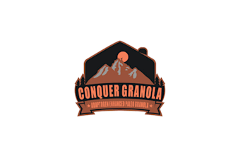 design power packed energy boosting granola logo