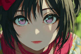 do a anime character