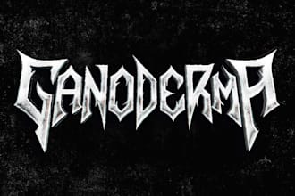 design a custom hand lettered heavy metal logo