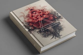 design book cover design, ebook cover, KDP book cover