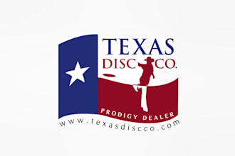 design amazing texas disc company logo