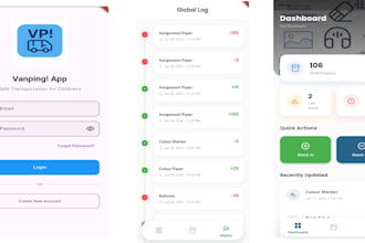 develop flutter mobile apps with firebase backend
