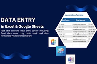 do accurate data entry and virtual assistant work