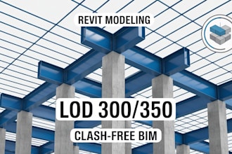 revit structural modeling lod 300 350 coordinated bim contractors, architects