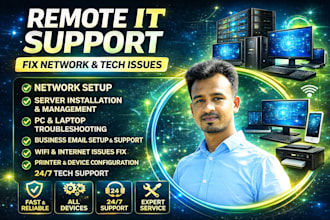 provide fast remote network troubleshooting and IT support