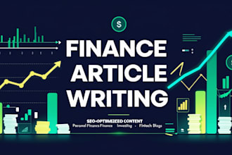 be your financial planning article writer