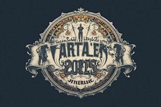 design retro vintage logo and badge