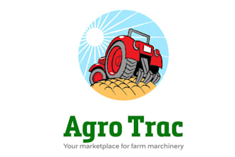 design trading farm machinery company logo
