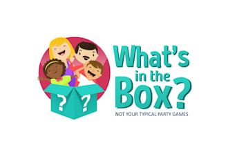 design classic your typical party games logo