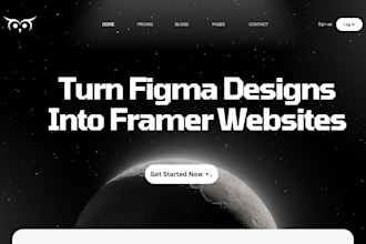 design framer website, webflow website, figma to framer, webflow